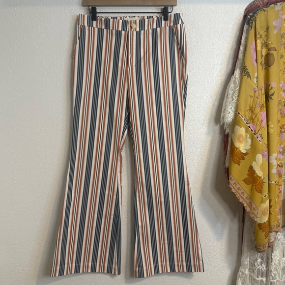 NWT Anthropologie Striped Flares Size 6 - Picture 13 of 15